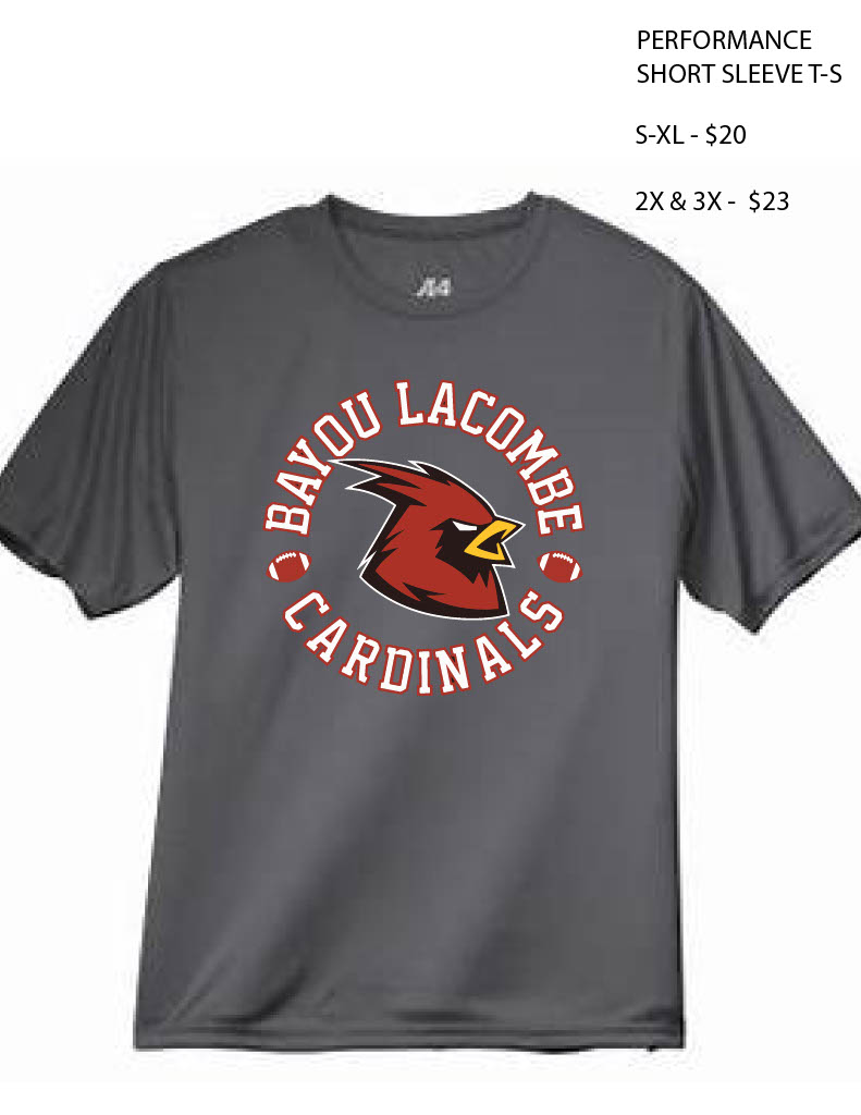 Performance Short Sleeve in Gray with Circle Logo