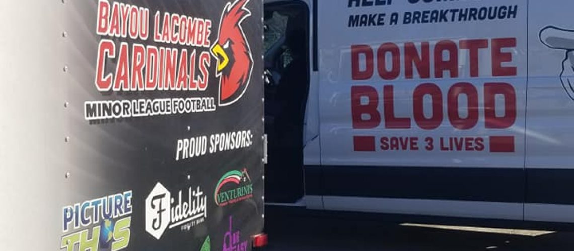Bayou Lacombe Cardinals Blood Drive